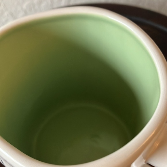 Rae Dunn: White with Pastel Green inside- Hello Spring- Coffee/Tea Mug - Picture 9 of 16